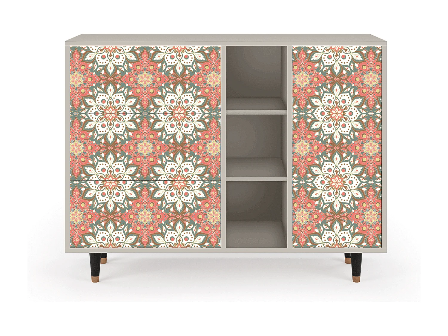 Aparador - 125x98x48 cm - BS2 - Peach Grove, Areia