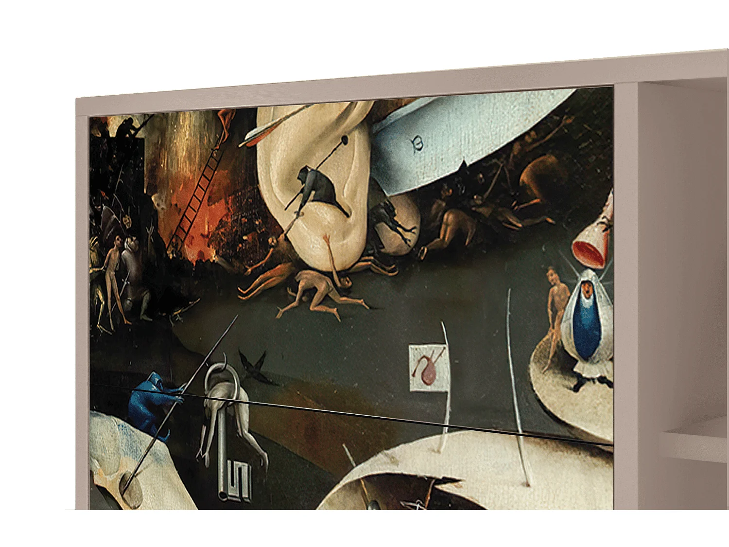 Sideboard - 125x98x48 cm - BS2 - The Garden 2, Latte