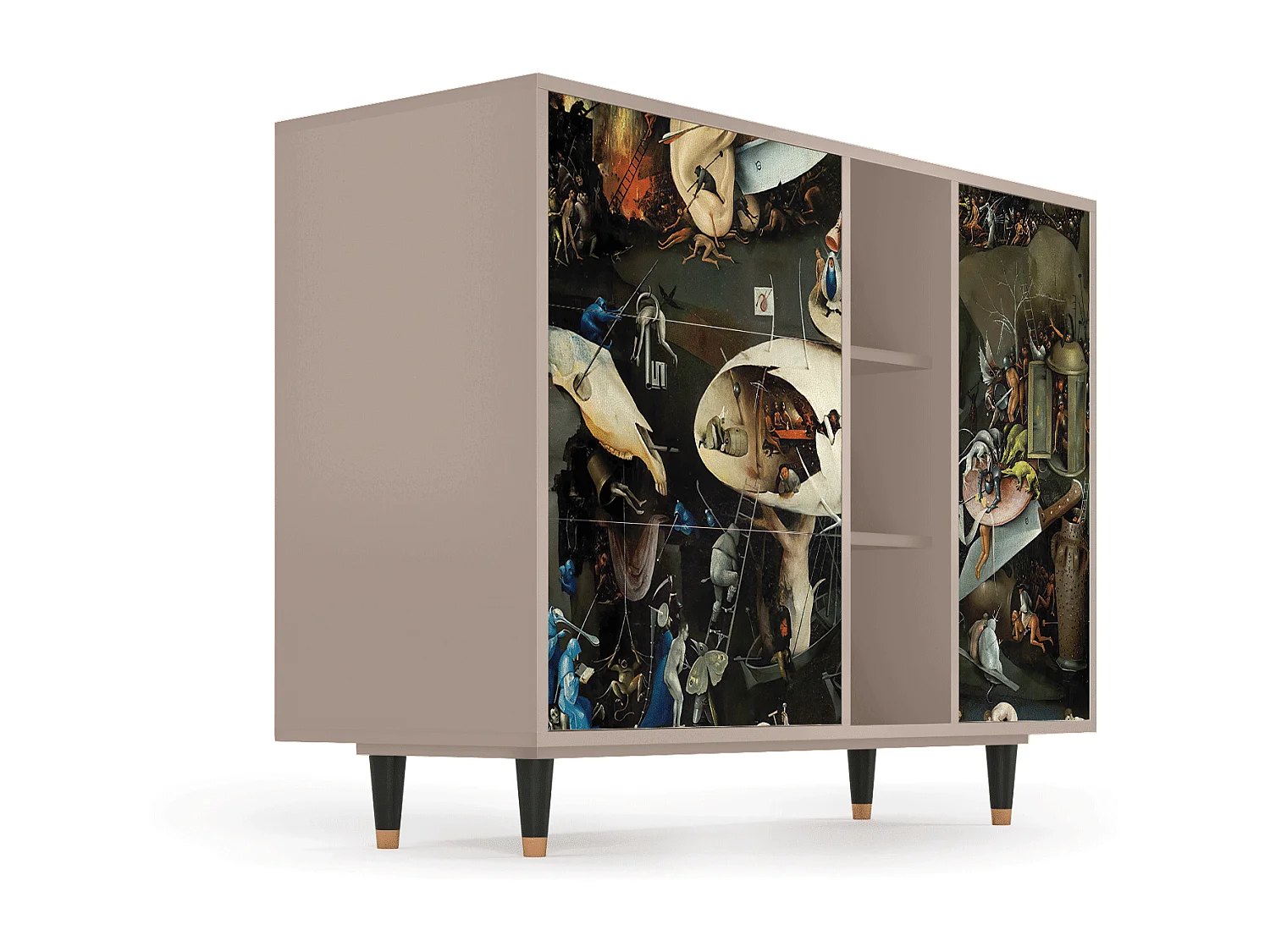 Buffet - 125x98x48 cm - BS2 - The Garden 2, Latte