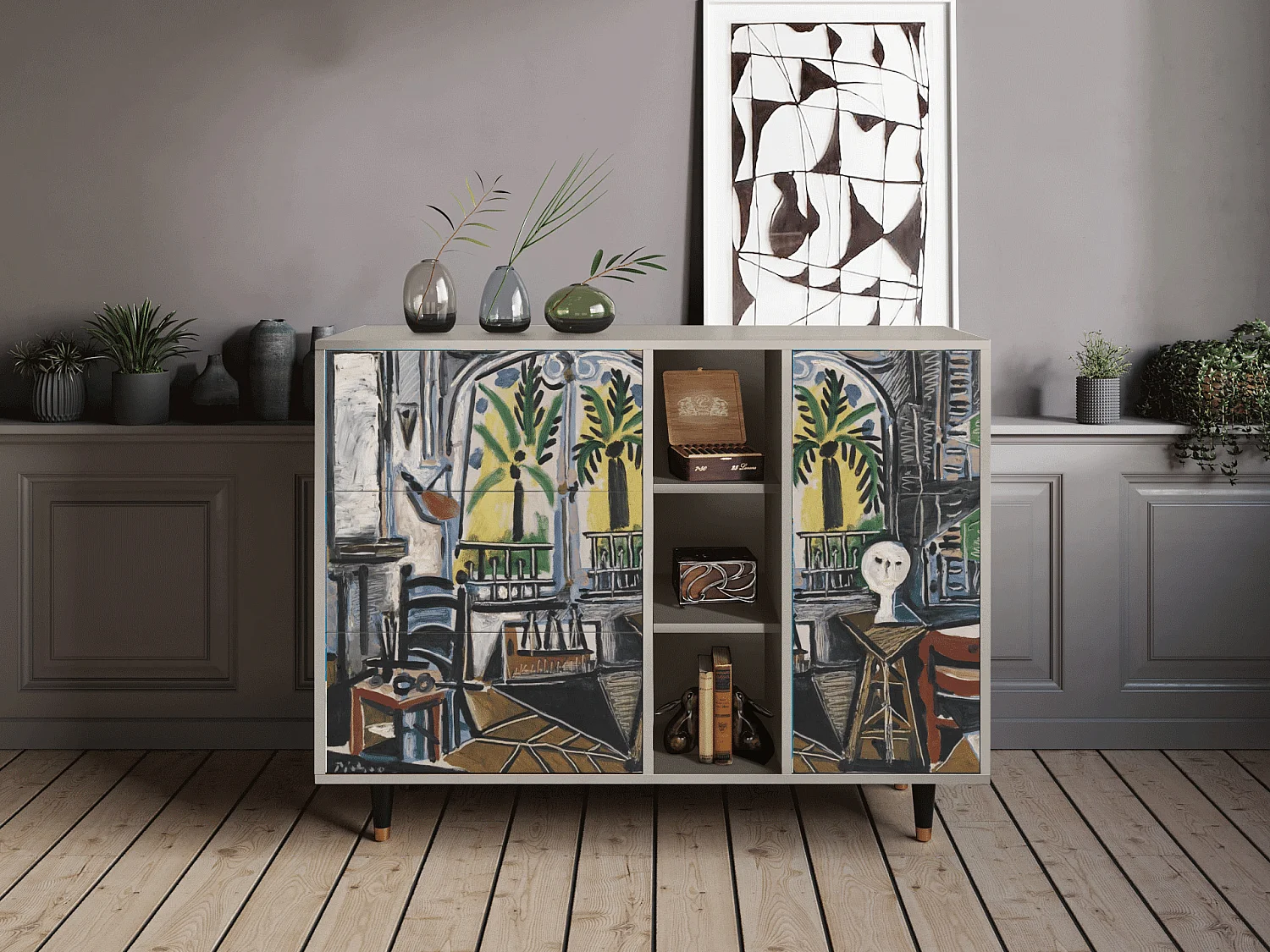 Buffet - 125x98x48 cm - BS2 - The Studio , Sable