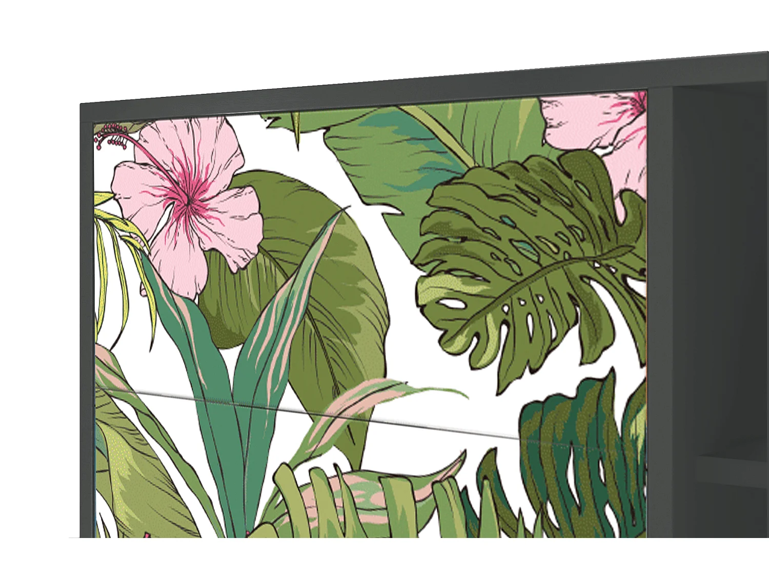 Dressoir - 125x98x48 cm - BS2 - Verdant Tropics, Antraciet