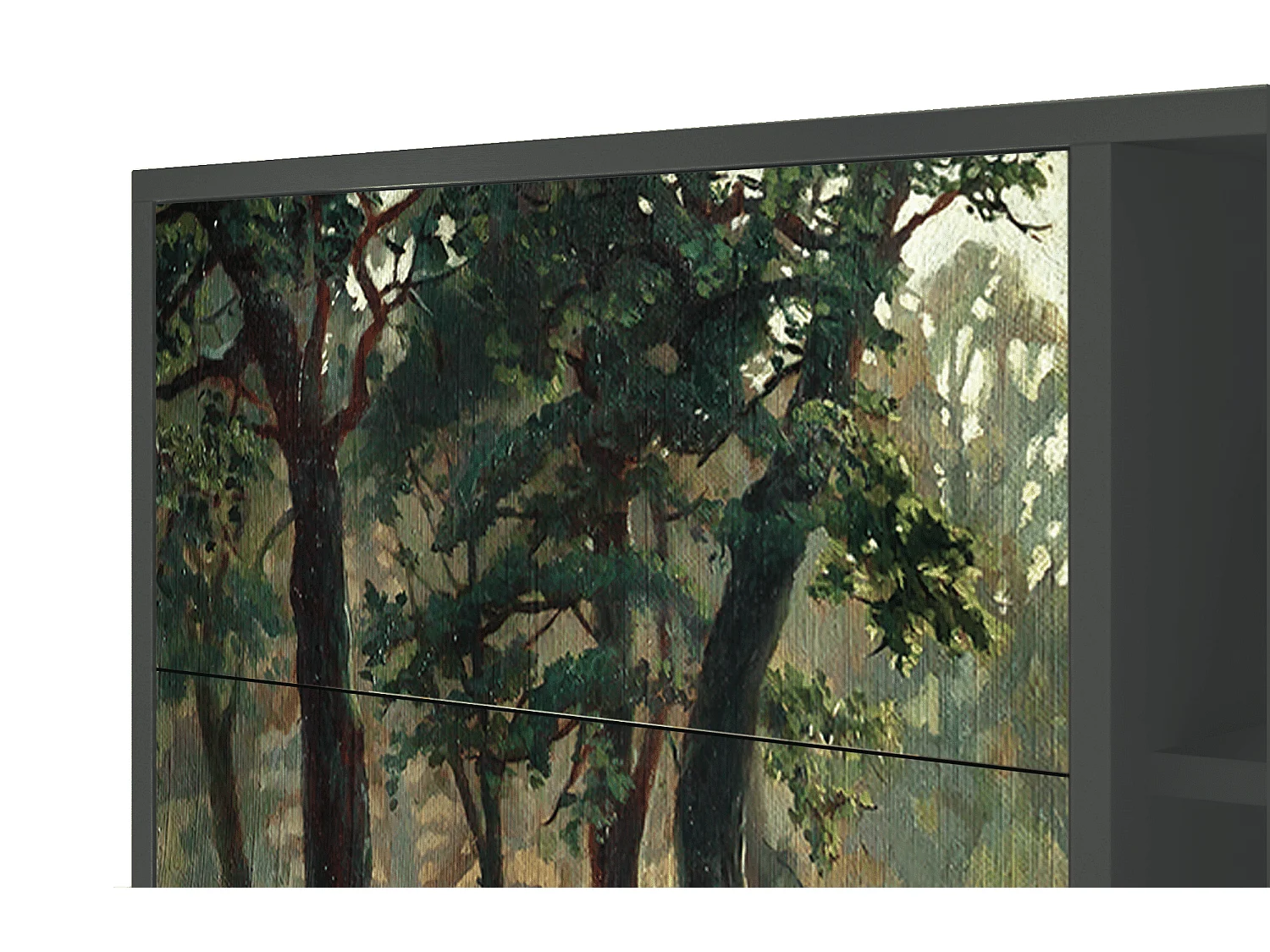 Aparador - 125x98x48 cm - BS2 -  Rain in the Oak Forest, Antracite