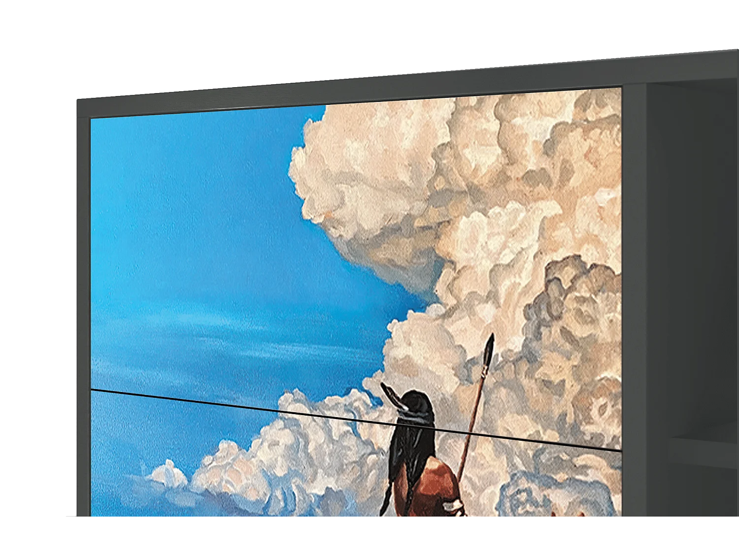 Credenza - 125x98x48 cm - BS2 - Thunderheads by Dean, Antracite