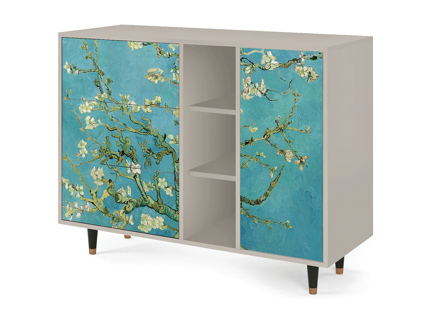 Aparador - 125x98x48 cm - BS2 - Almond Blossom, Arena