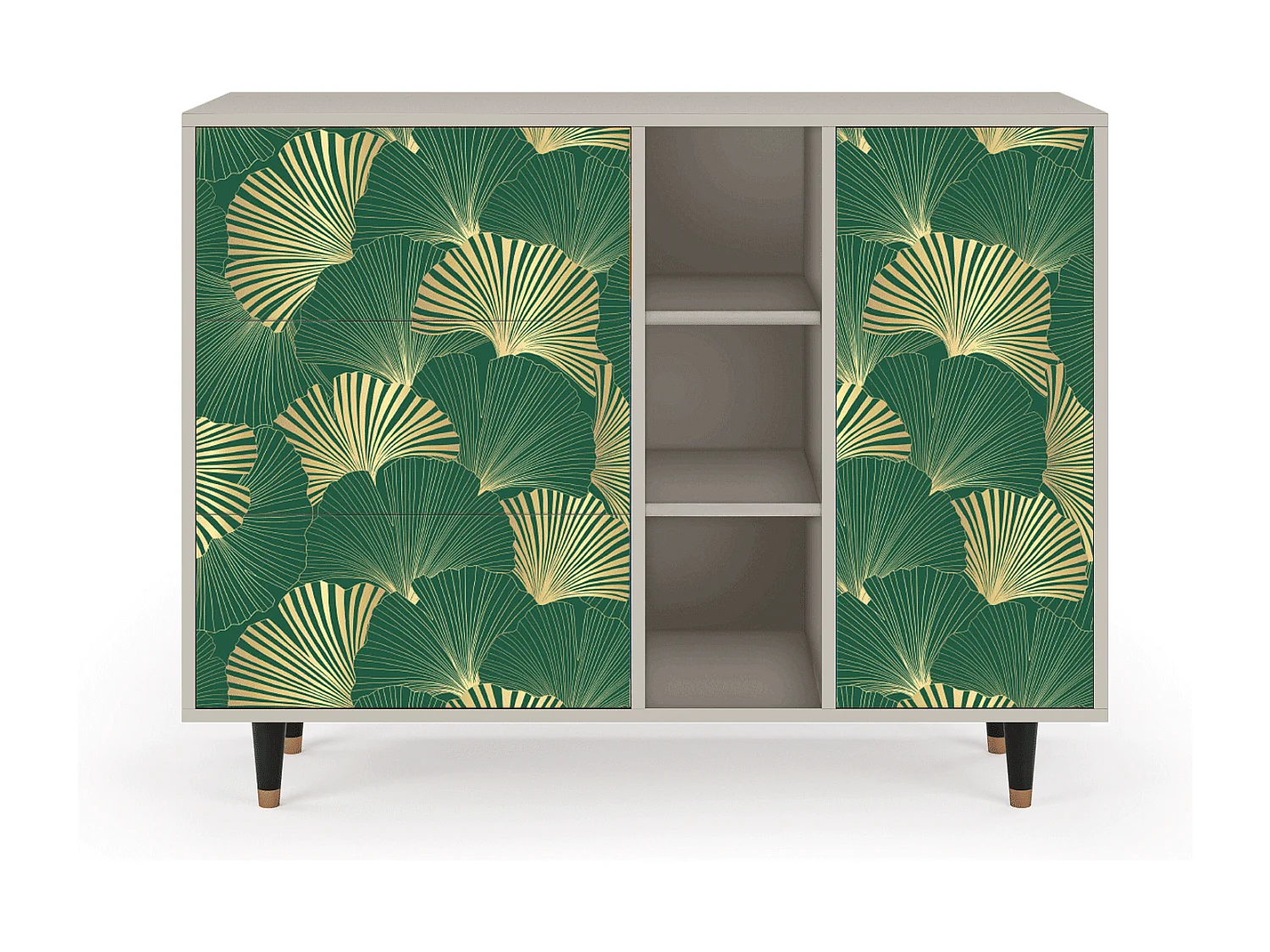 Credenza - 125x98x48 cm - BS2 - Gold Ginkgo, Sabbia