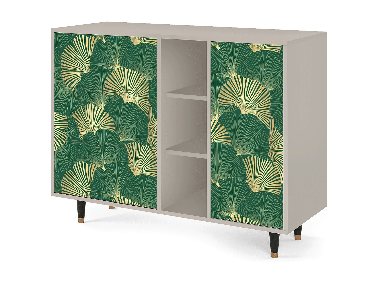 Credenza - 125x98x48 cm - BS2 - Gold Ginkgo, Sabbia
