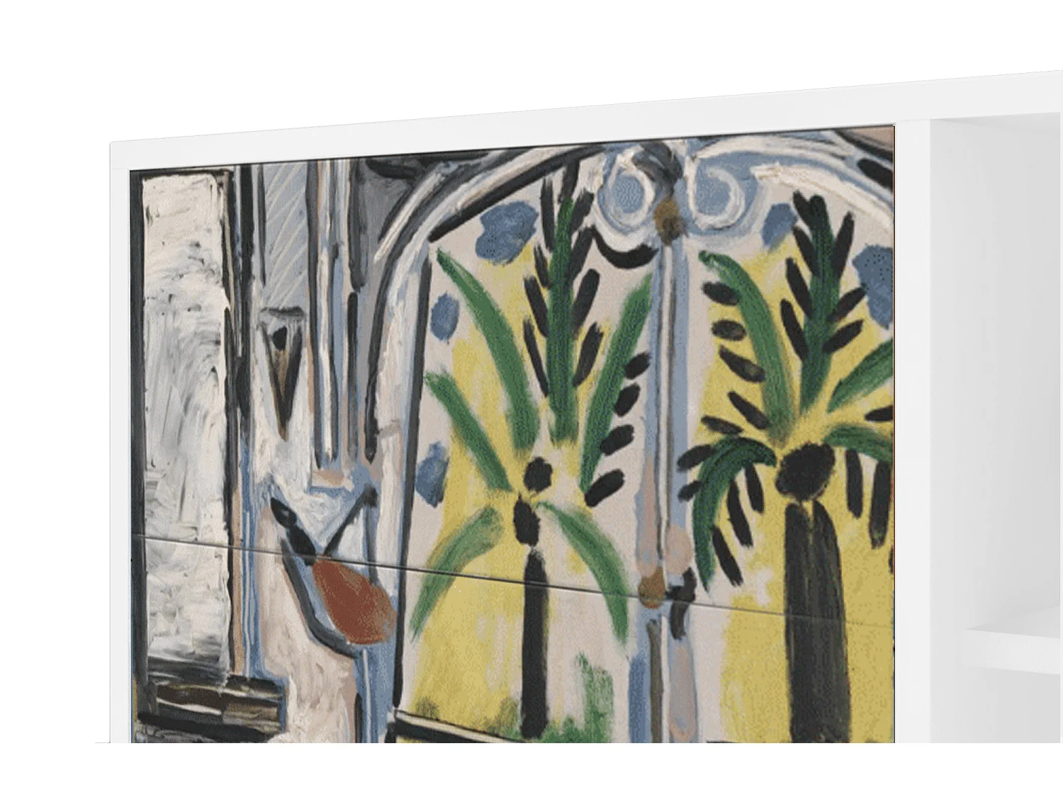 Buffet - 125x98x48 cm - BS2 - The Studio , Blanc