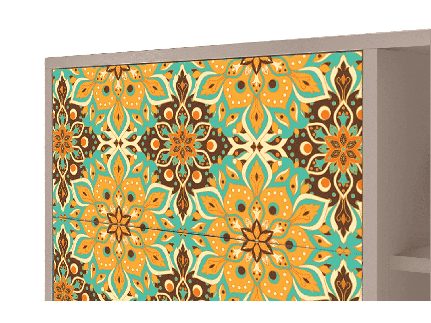 Sideboard - 125x98x48 cm - BS2 - Indian Spices, Latte