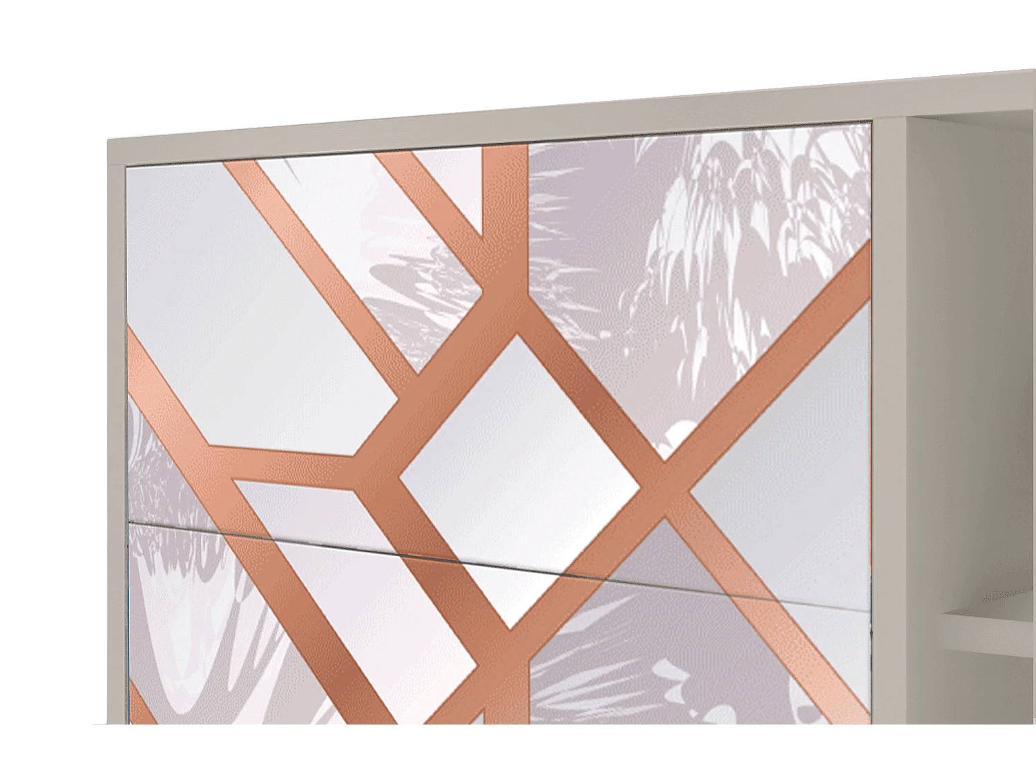 Sideboard - 125x98x48 cm - BS2 - Pastel Fairytale, Sand