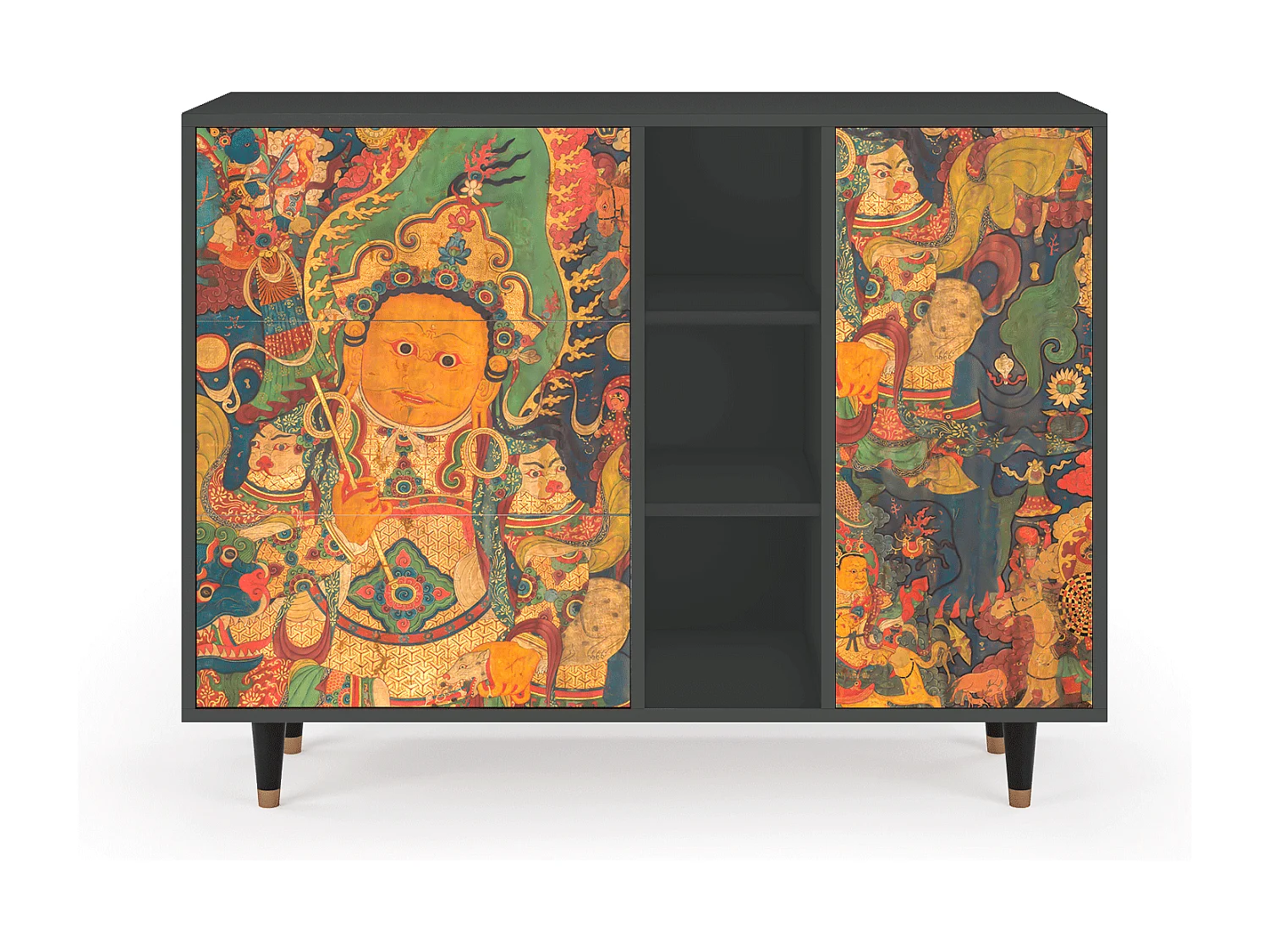 Aparador - 125x98x48 cm - BS2 - God by Vaisravana , Antracita