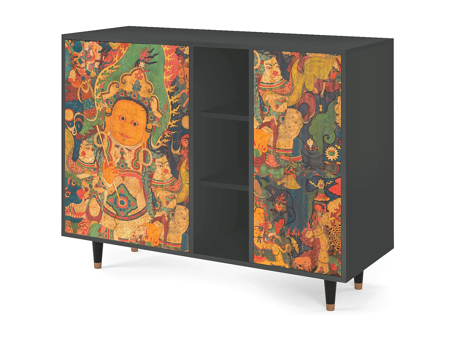 Aparador - 125x98x48 cm - BS2 - God by Vaisravana , Antracita