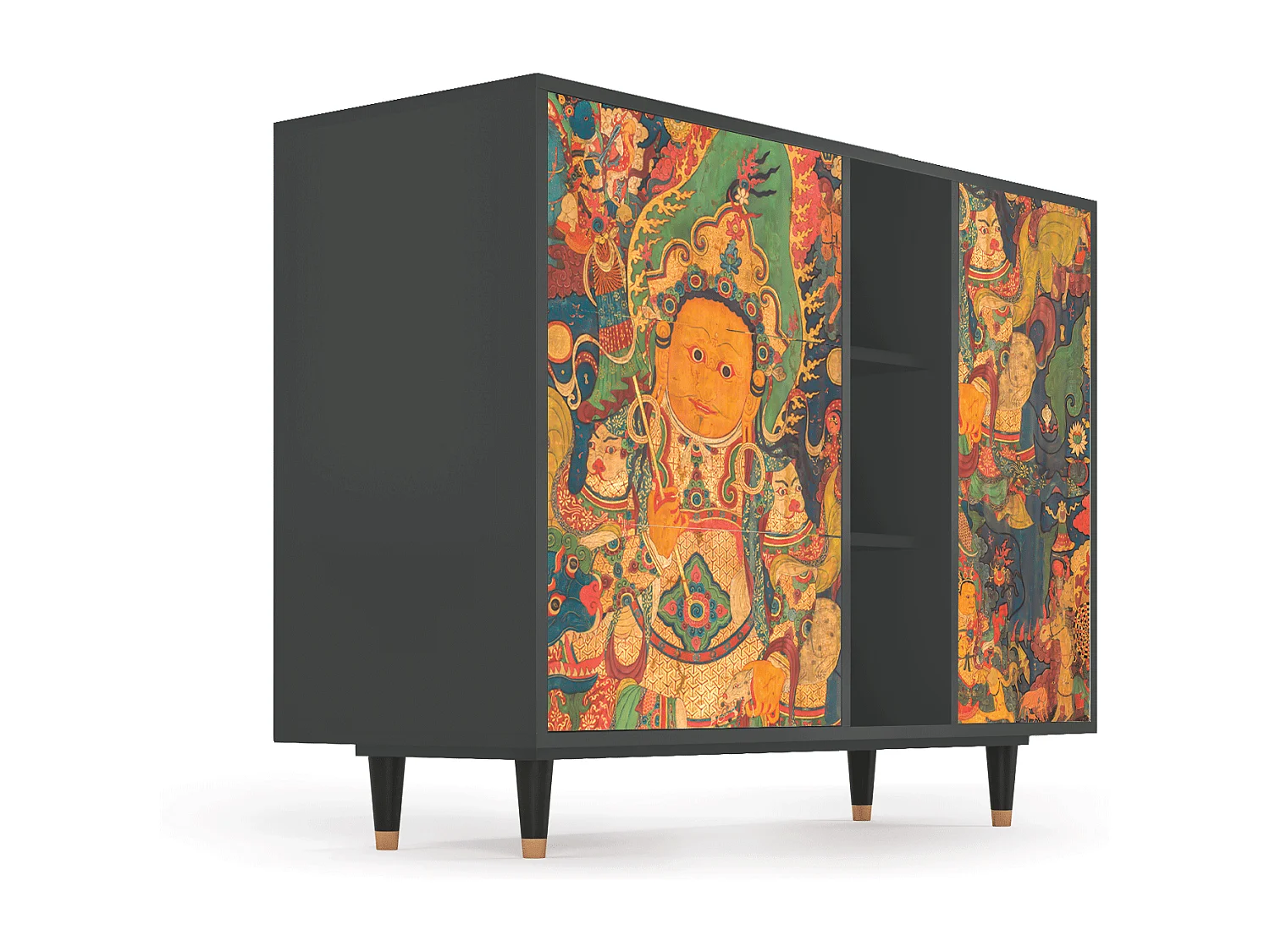 Aparador - 125x98x48 cm - BS2 - God by Vaisravana , Antracite