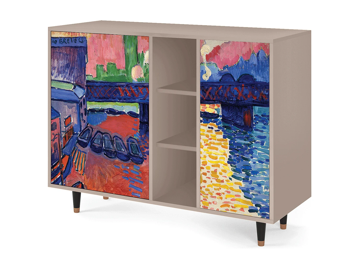 Buffet - 125x98x48 cm - BS2 - Charing Cross Bridge, Latte