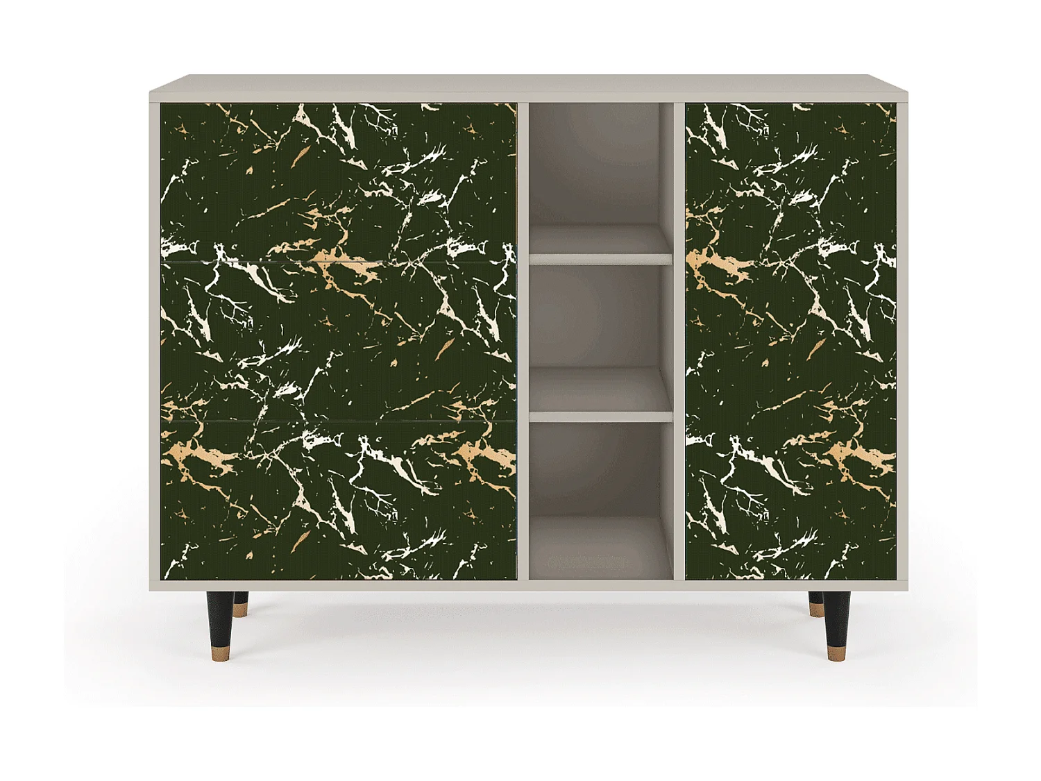 Buffet - 125x98x48 cm - BS2 - Amazon Forest, Sable