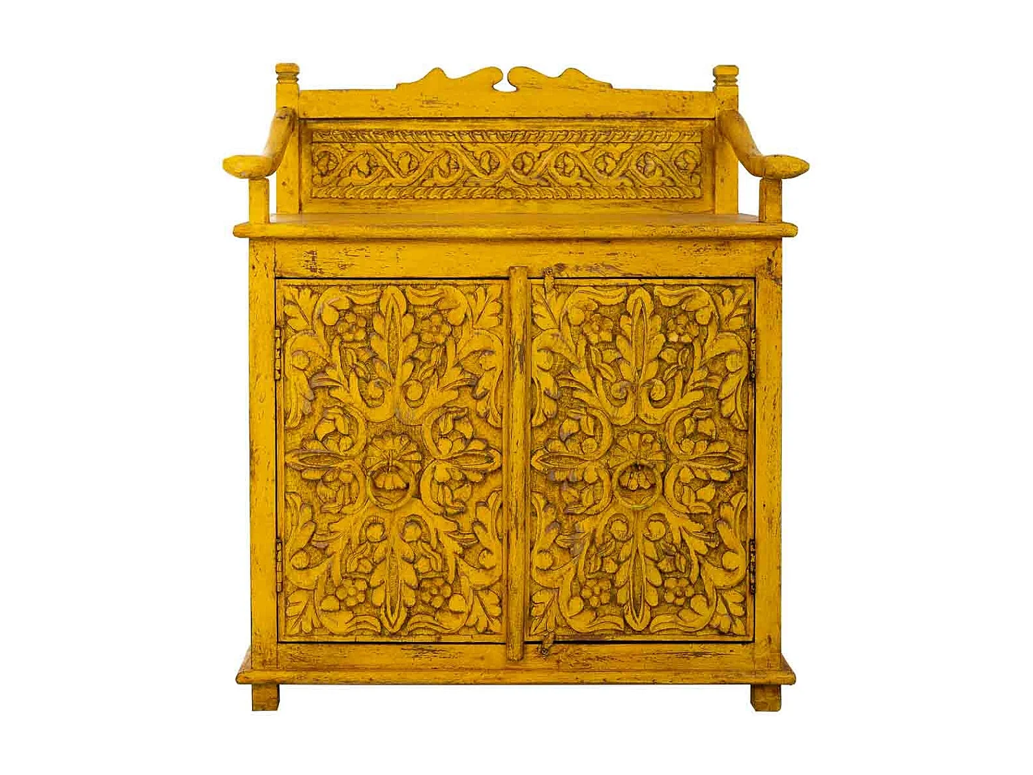 Credenza in legno giallo 70x42x85