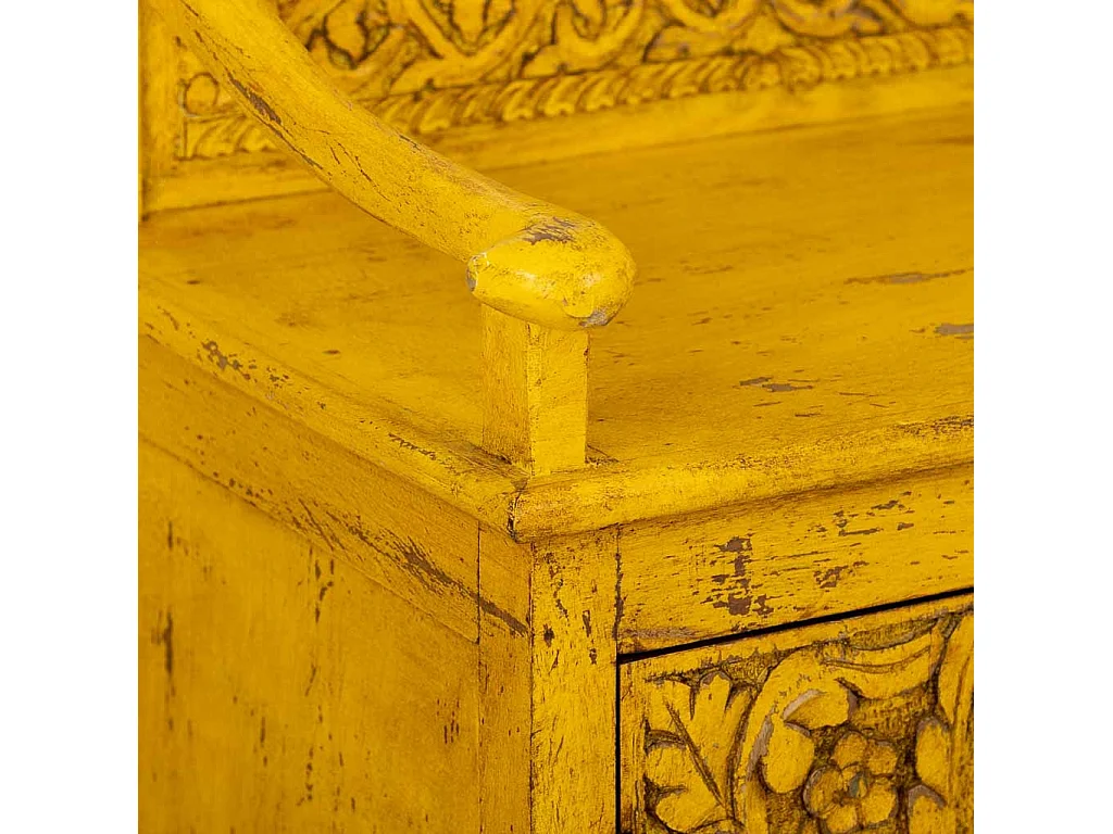 Credenza in legno giallo 70x42x85