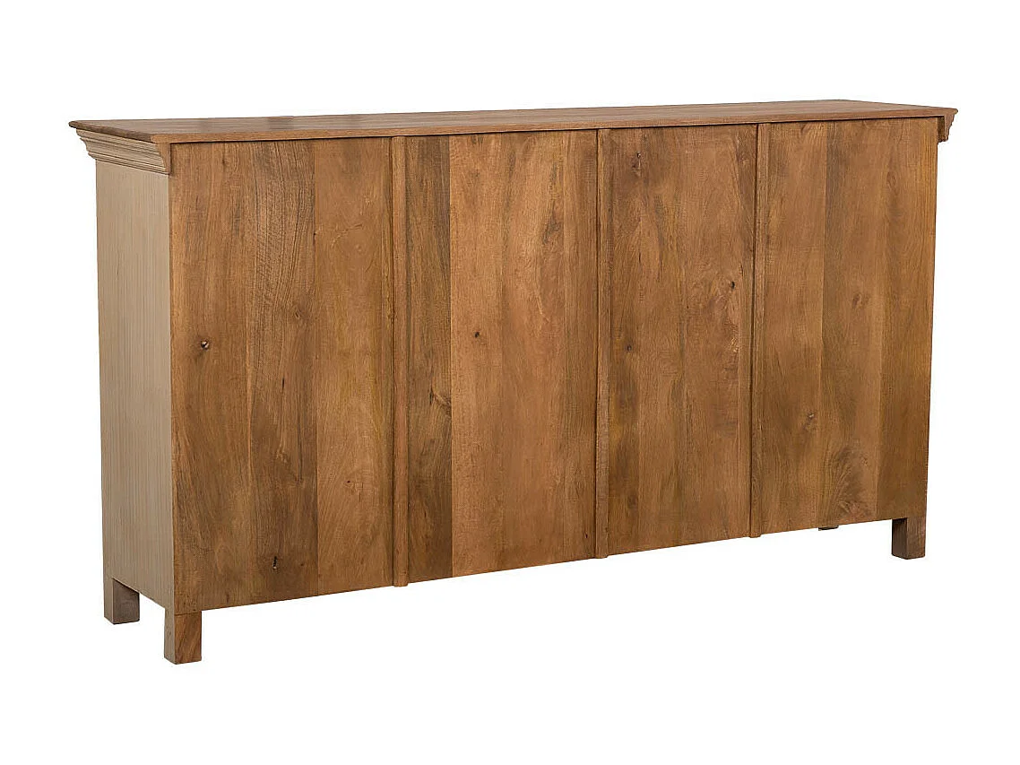 Buffet en bois beige 175x40x94h