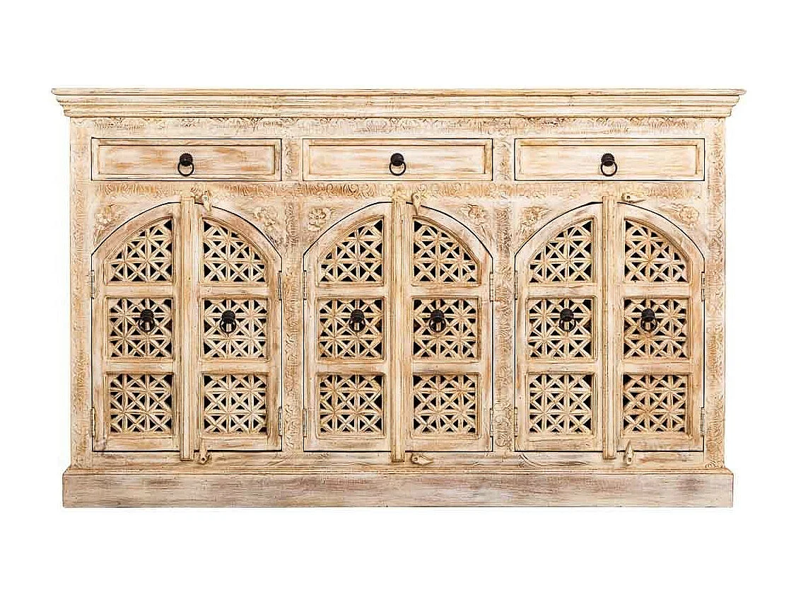 Credenza in legno marrone 165x44x100h