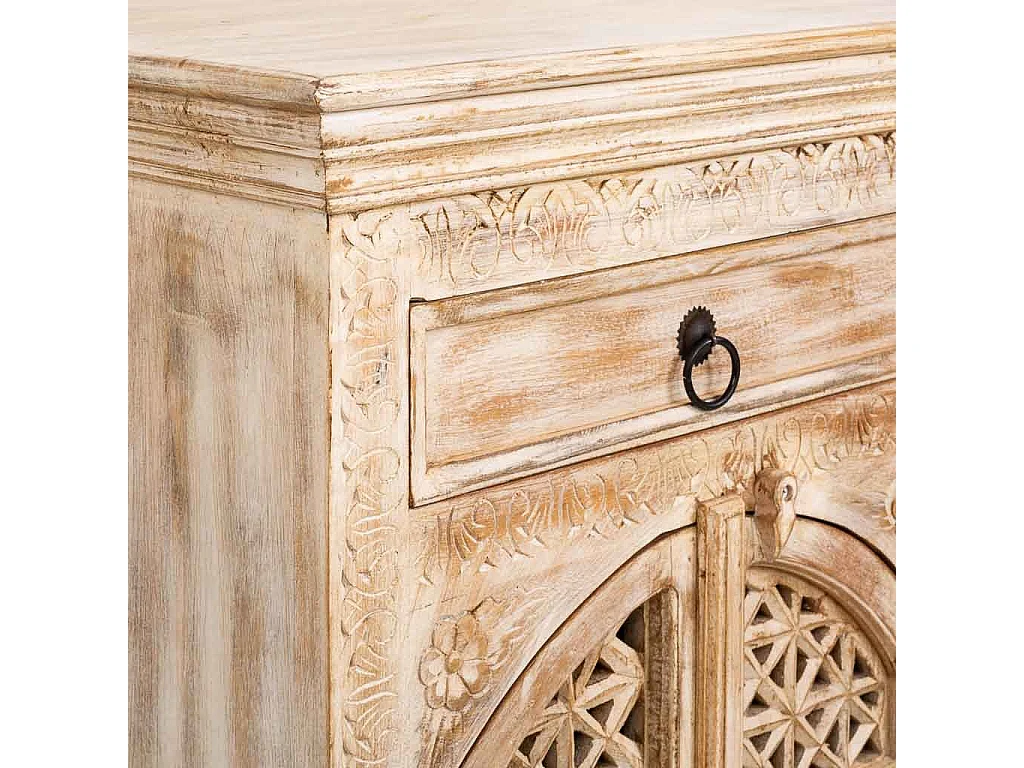 Credenza in legno marrone 165x44x100h