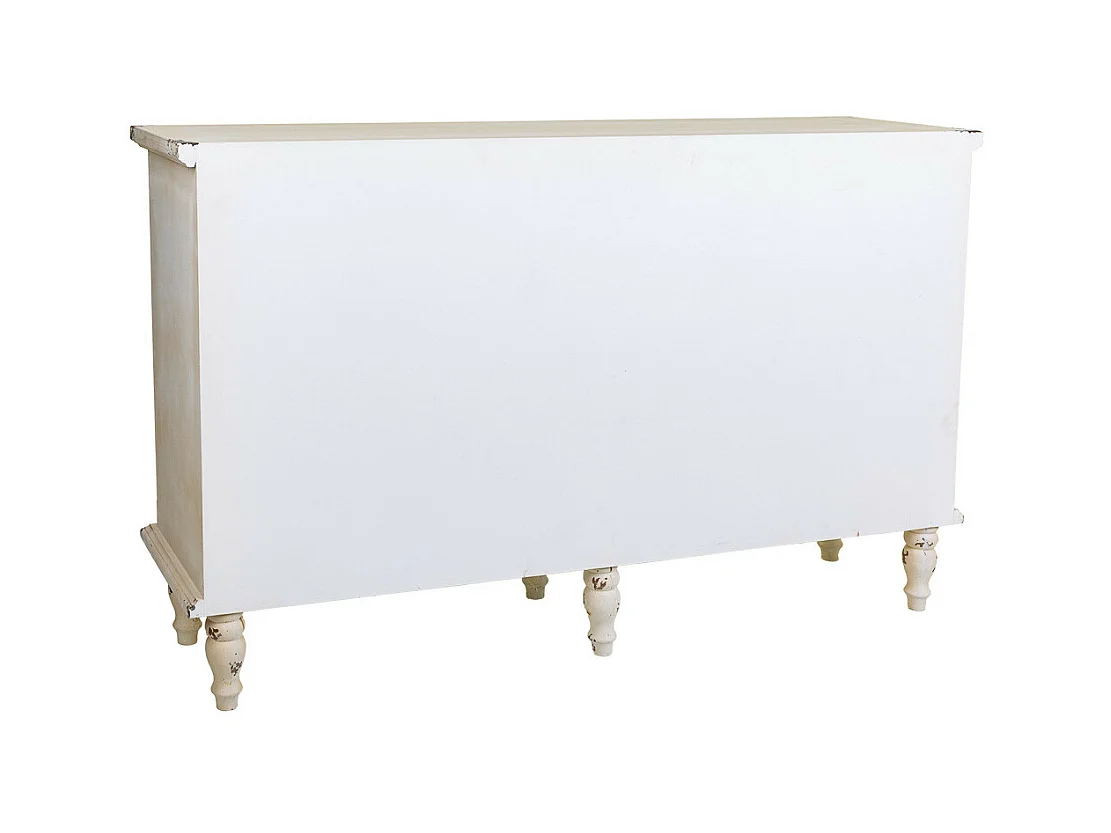 Credenza in legno con 4 porte 152x40x91h cm