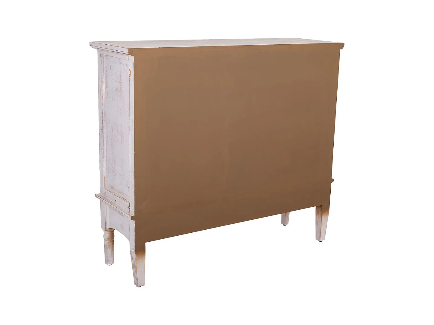 Buffet en bois sculpté 3 portes et 2 tiroirs 115x36x100h cm