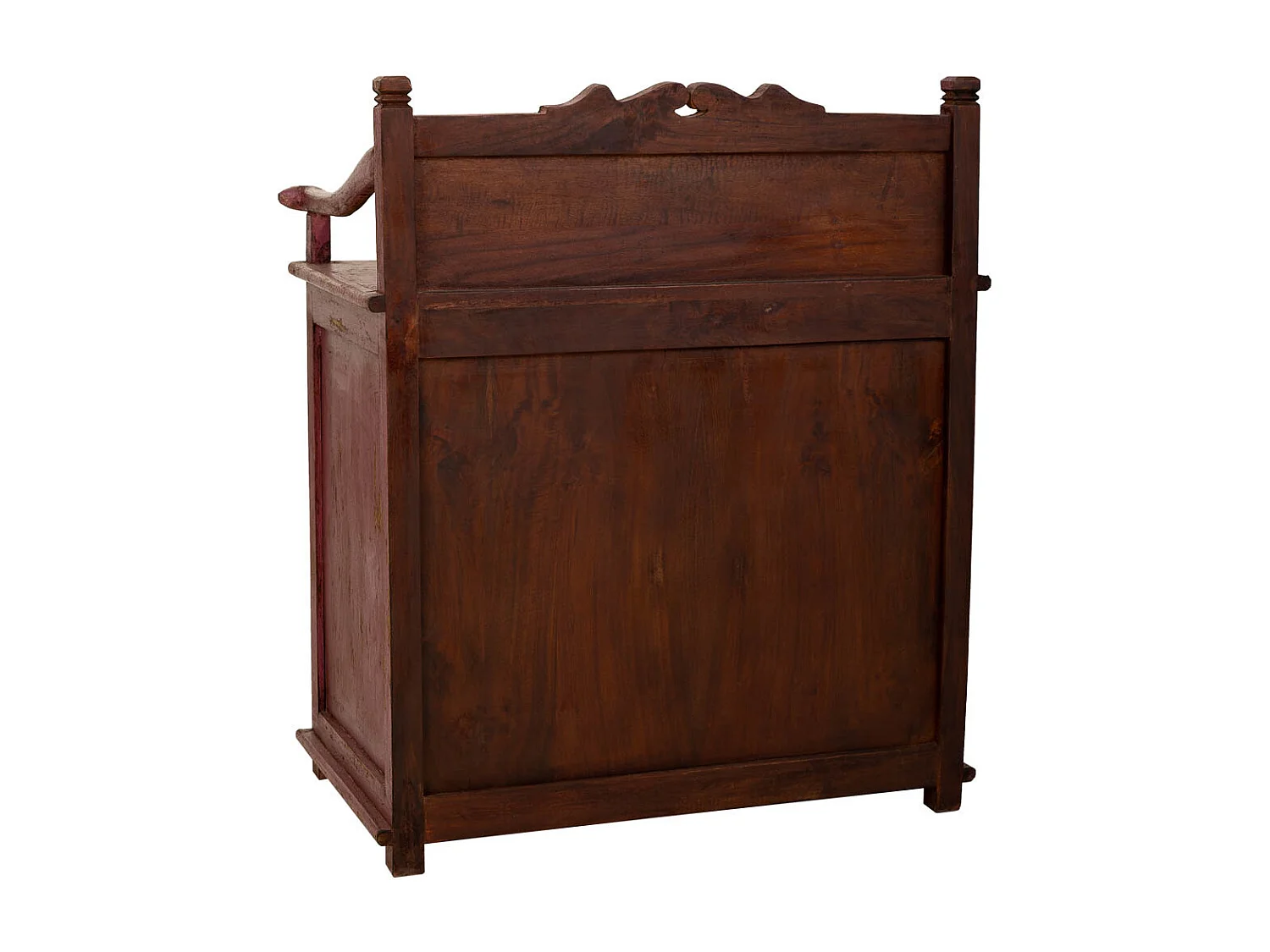 Credenza in legno rosso 70x42x85