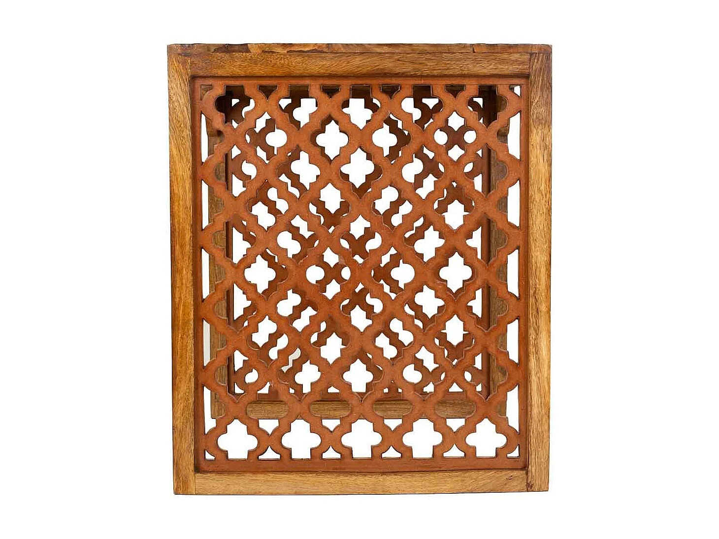 Sgabello in legno e metallo 45X45X53h cm