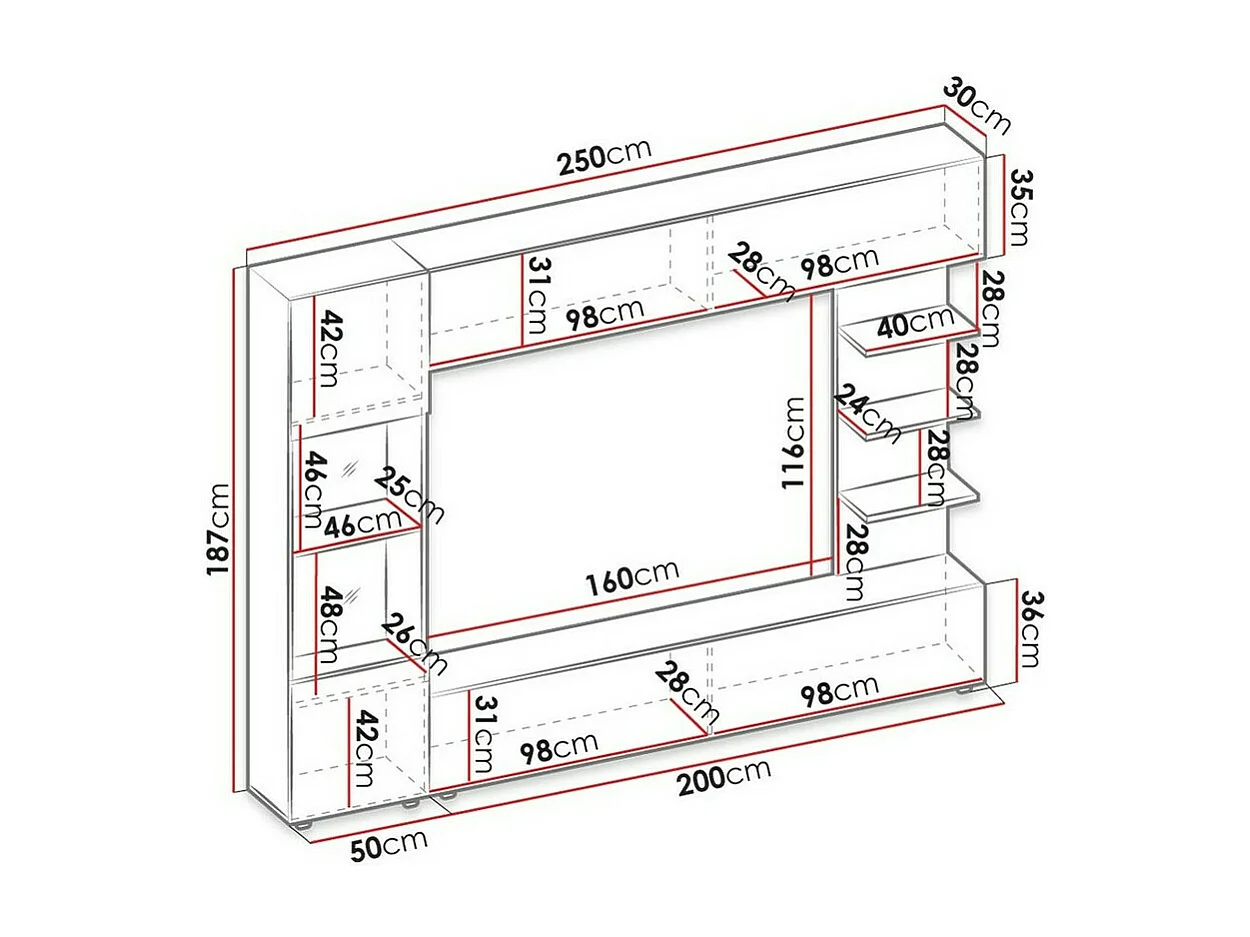 Conjunto para sala de estar Comfivo 210