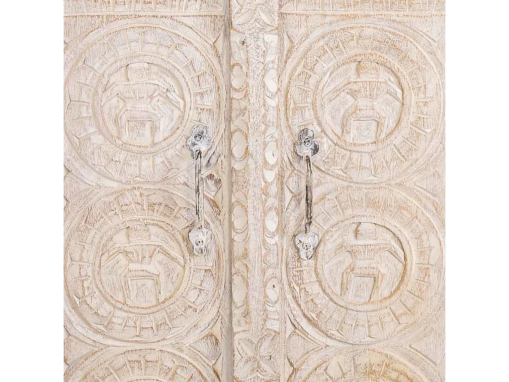 Armoire en bois finition artisanale 100x40x180h cm