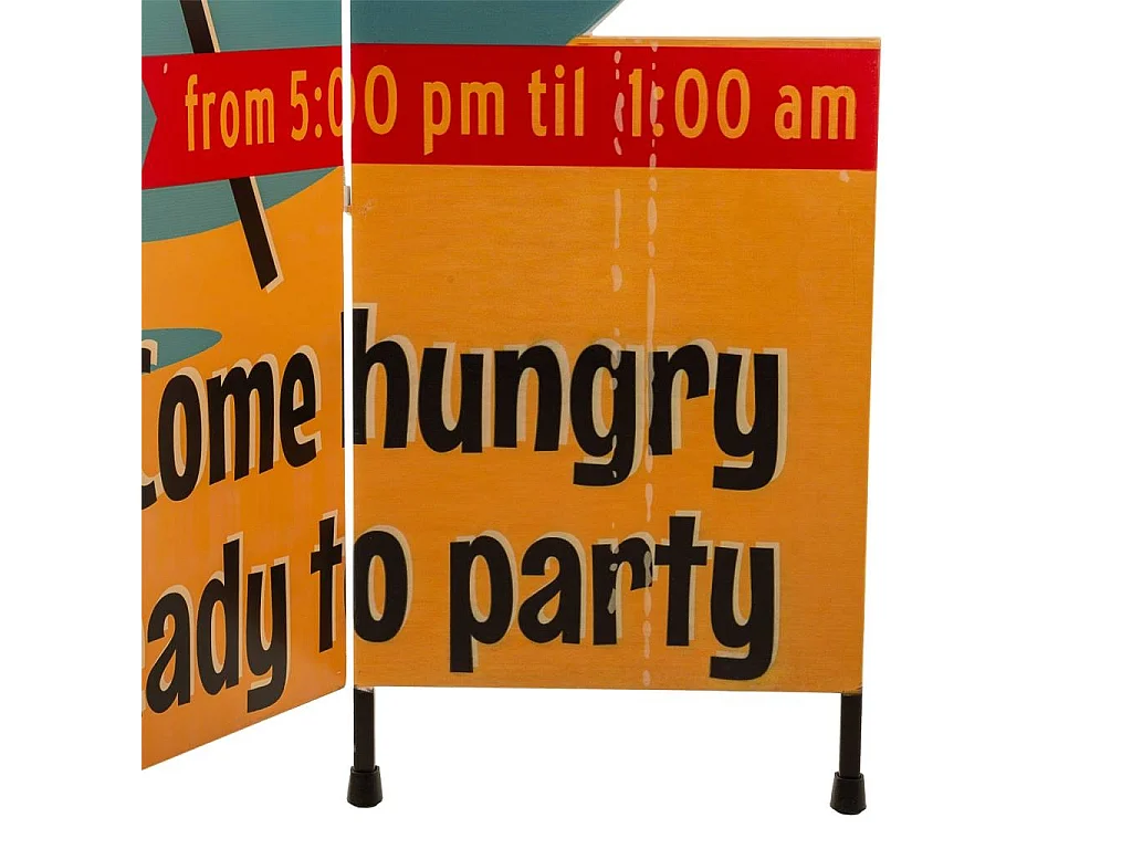 Bedruckter Paraban (40x3)x2x180 h cm