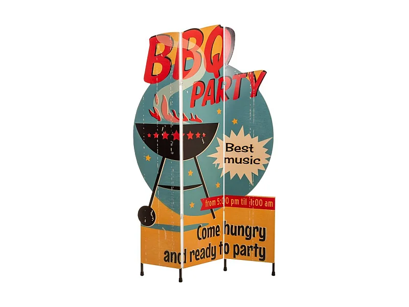 Paravent imprimé 180x2x120 (40x3)