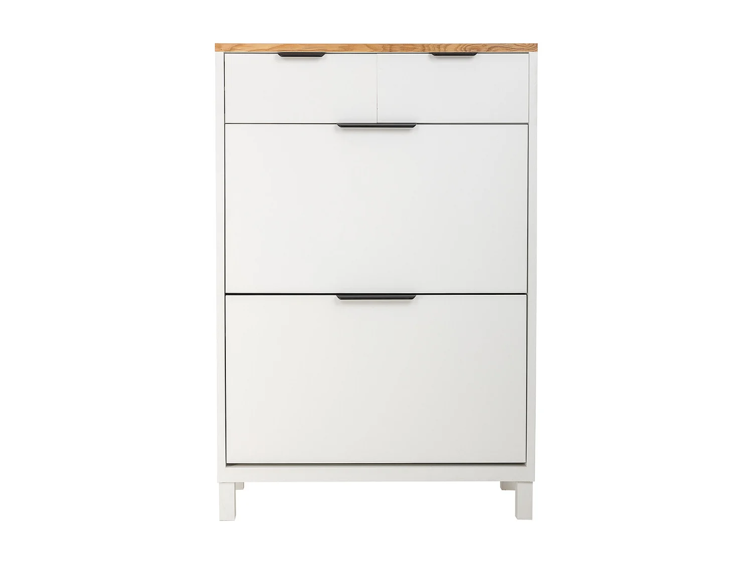 Mueble zapatero 2 cajones y 2 puertas 80x33x120,5h cm