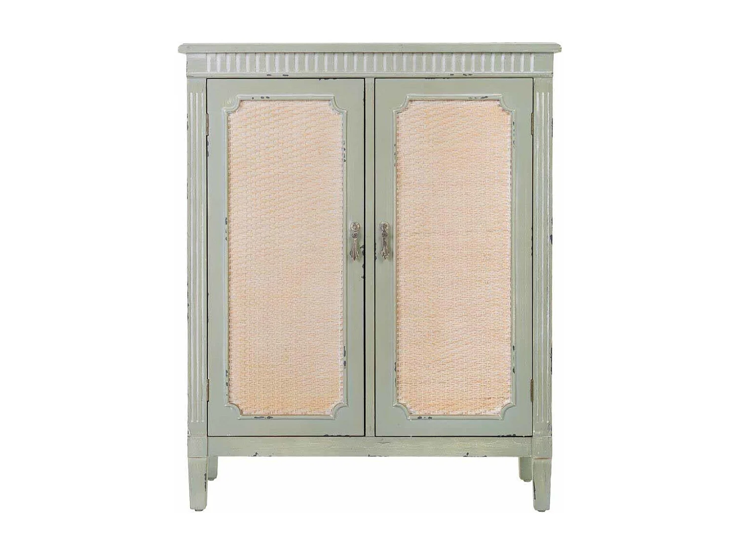 Corredor de madeira com verde 78x36x95