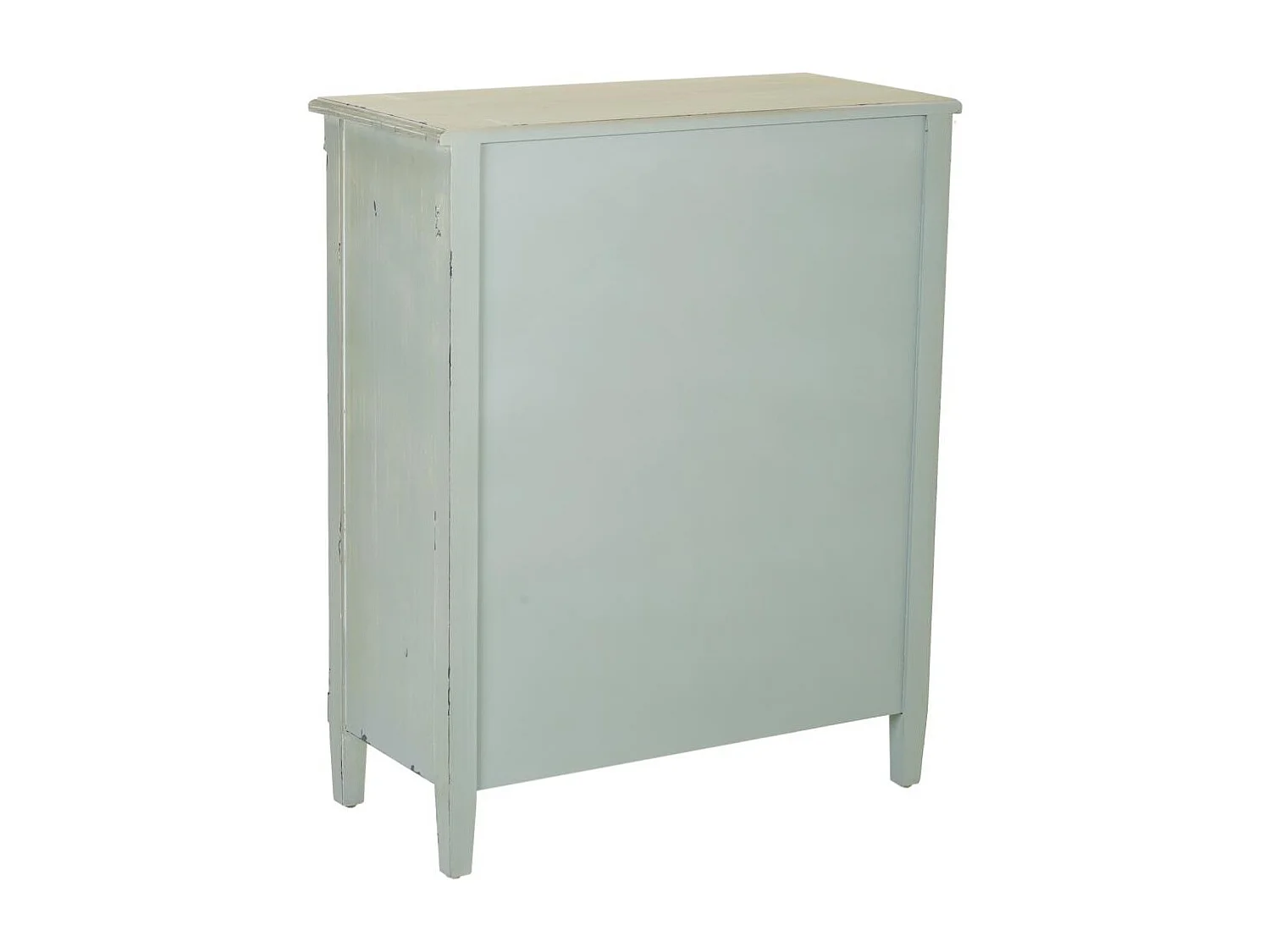 Corredor de madeira com verde 78x36x95