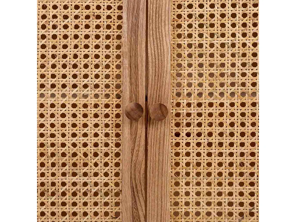 Aparador de madera marrón 113x33x78,5 cm