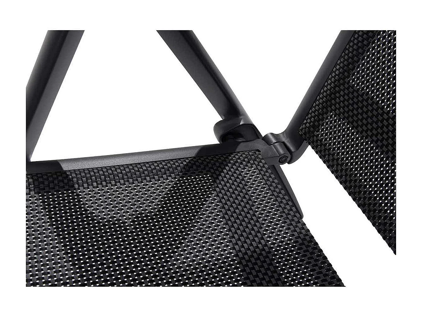 Chaise de jardin 4 Saisons Cadiz carbone mat réglable