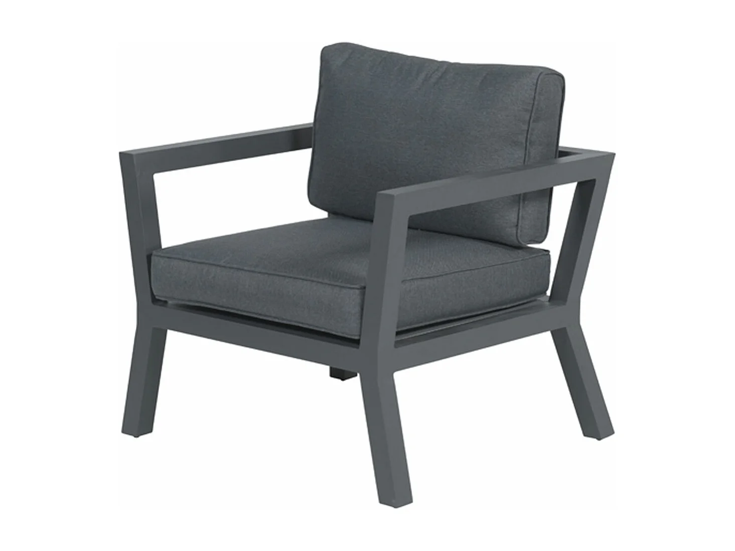 Garden Impressions San Luis lounge tuinstoel - zwart