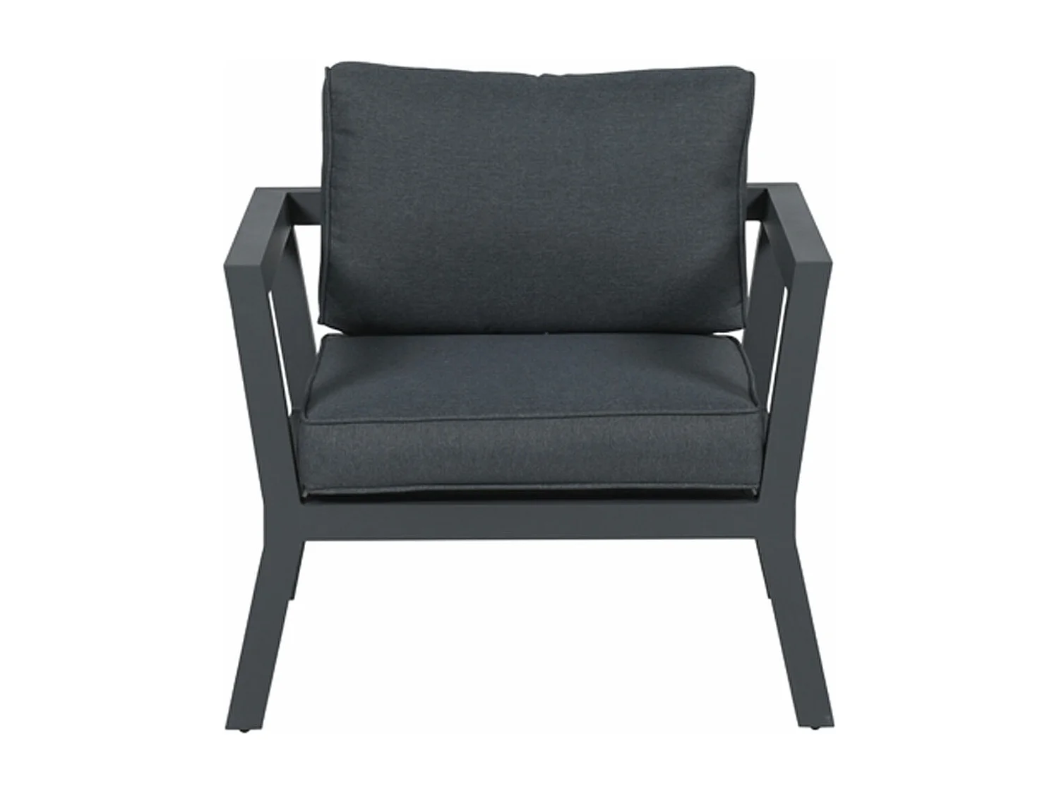 Garden Impressions San Luis lounge tuinstoel - zwart