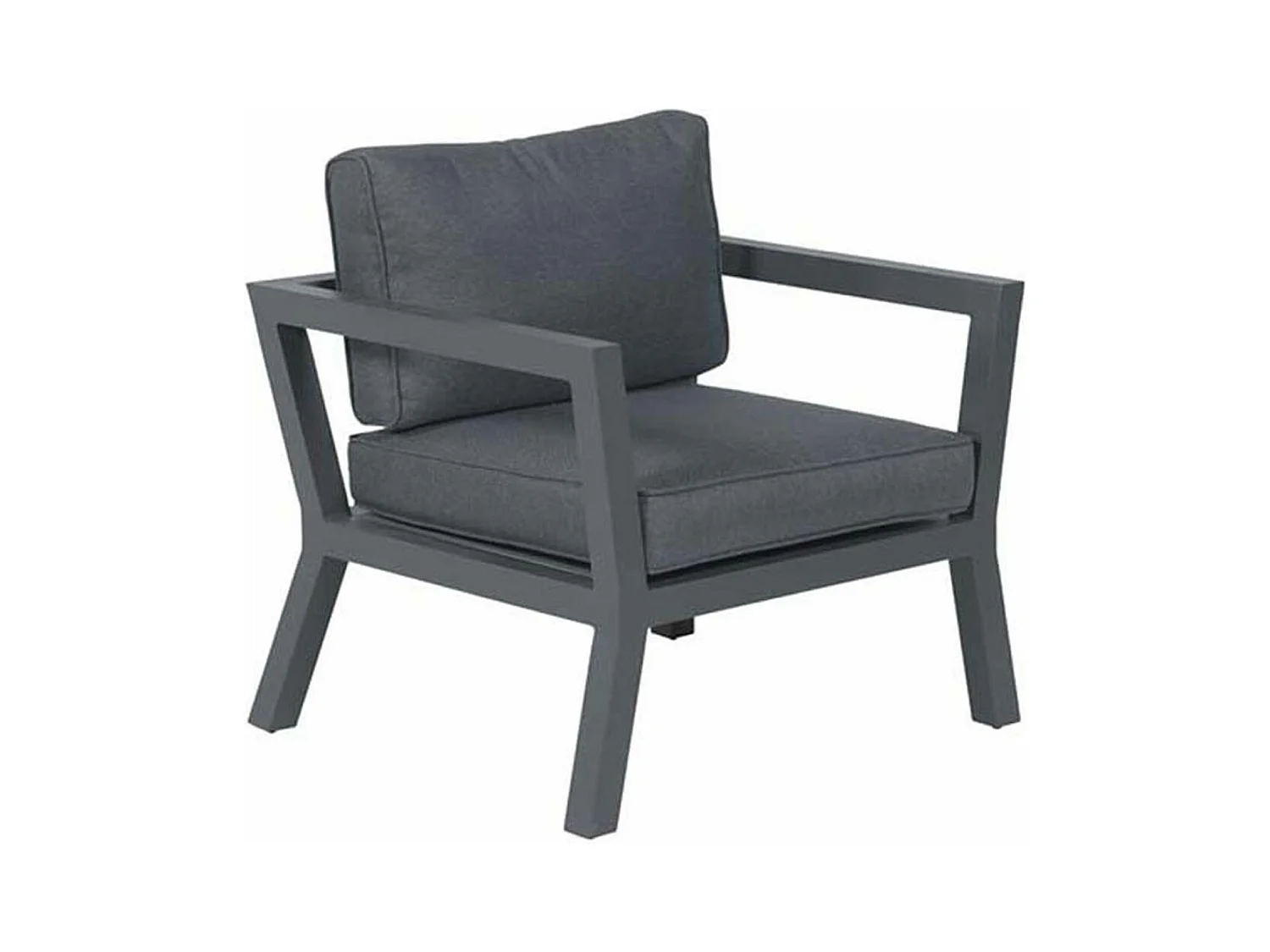 Garden Impressions San Luis fauteuil de jardin lounge - noir