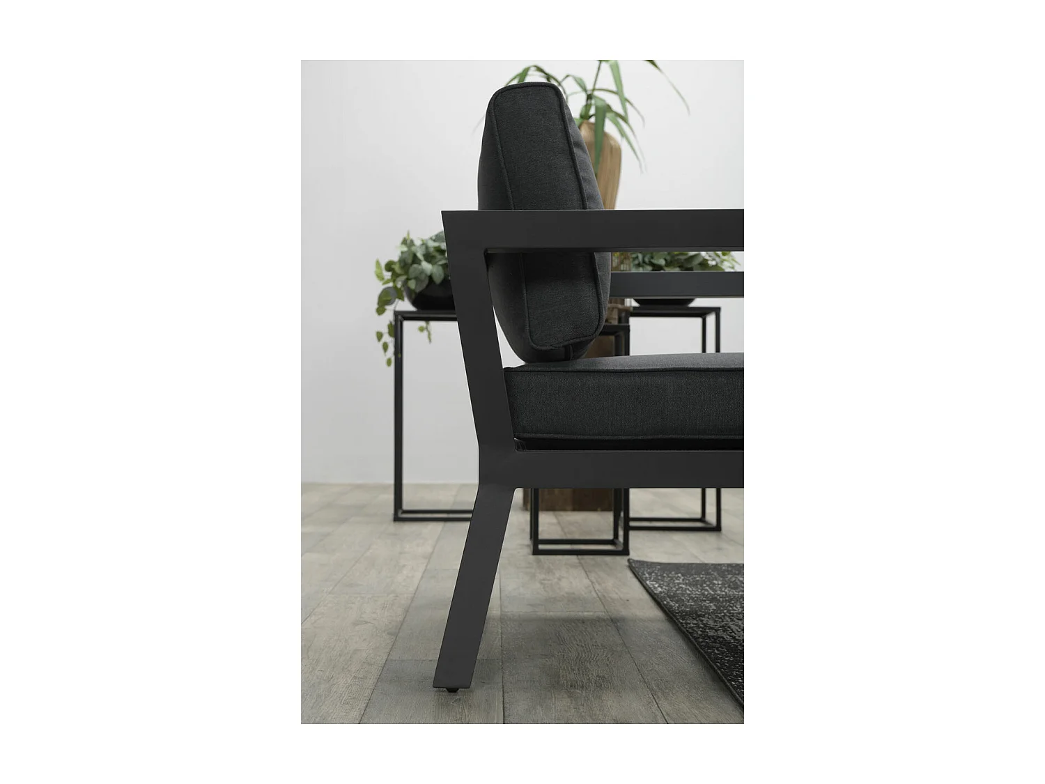 Garden Impressions San Luis lounge tuinstoel - zwart