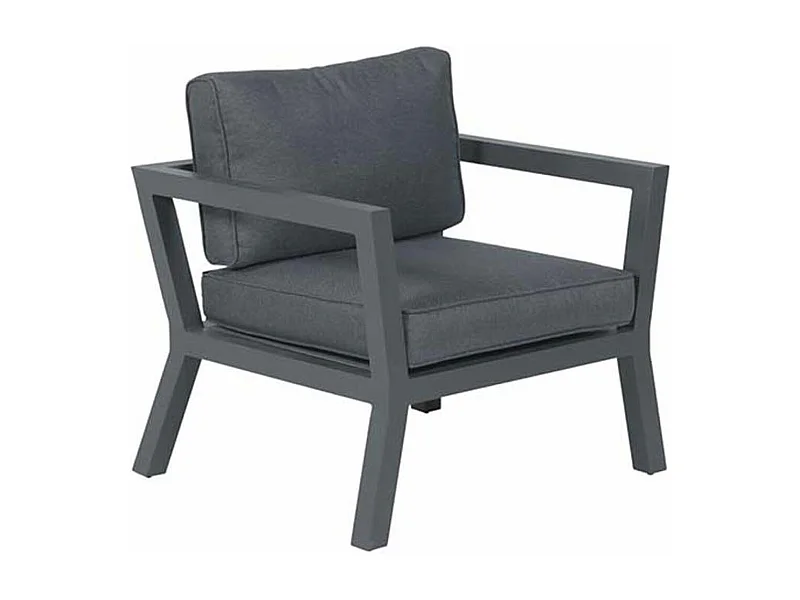 Garden Impressions San Luis fauteuil de jardin lounge - noir