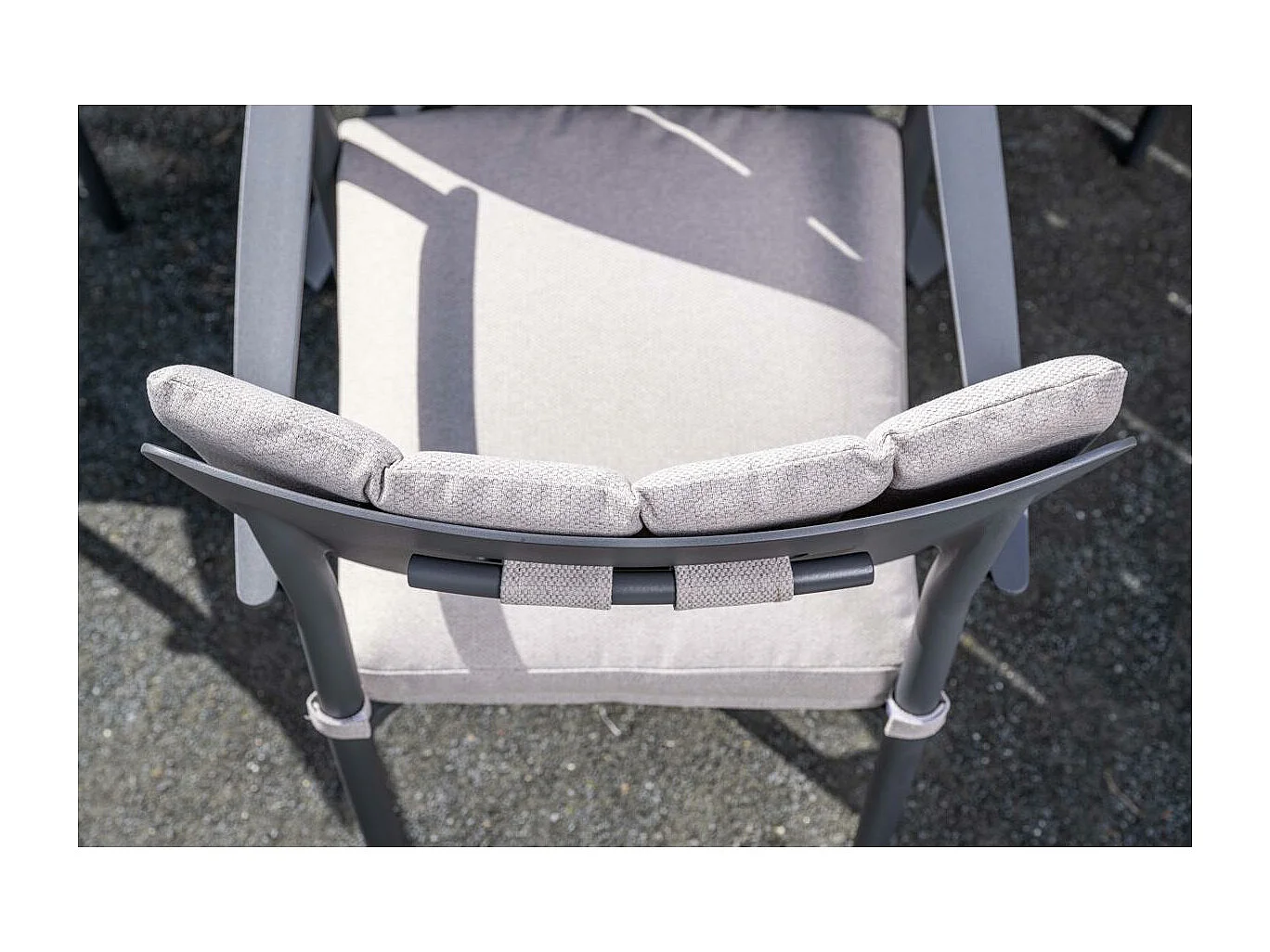 Chaise de jardin Garden Impressions Dane sable du désert - 4 pièces