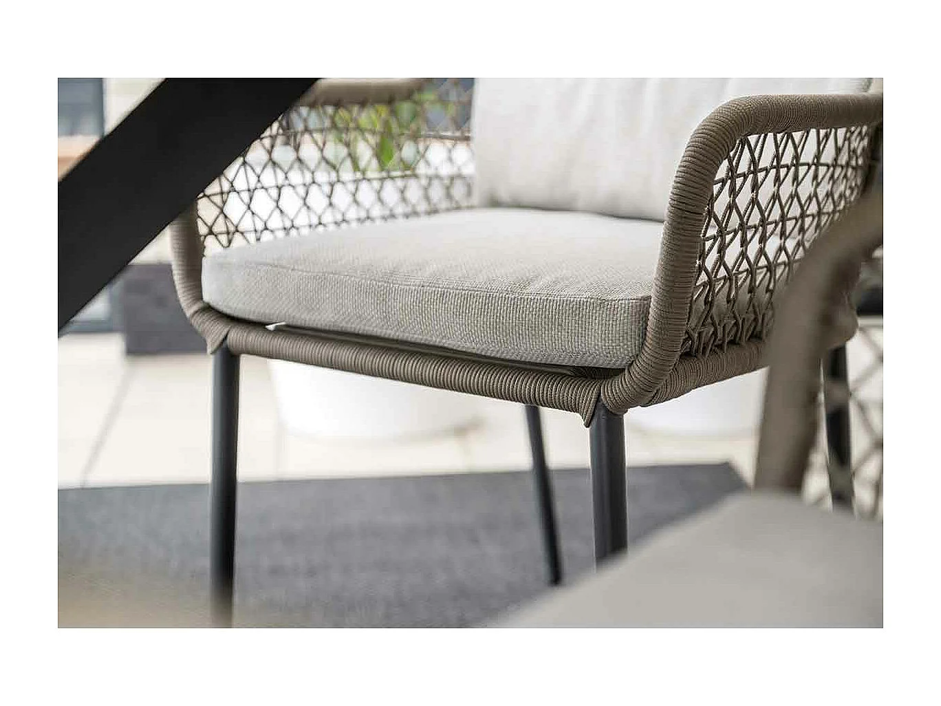 Garden Impressions chaise de jardin Pemba taupe