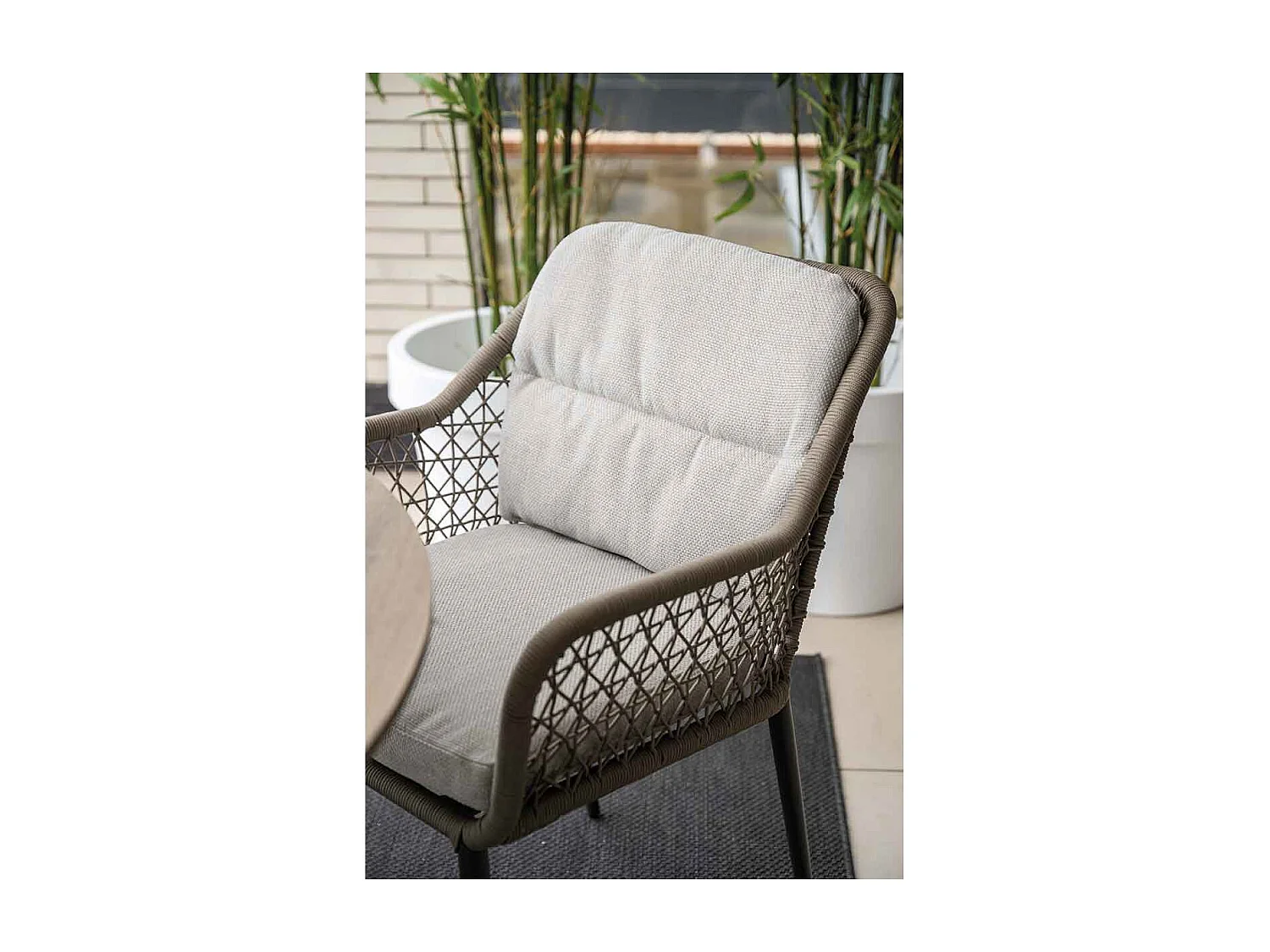 Garden Impressions chaise de jardin Pemba taupe