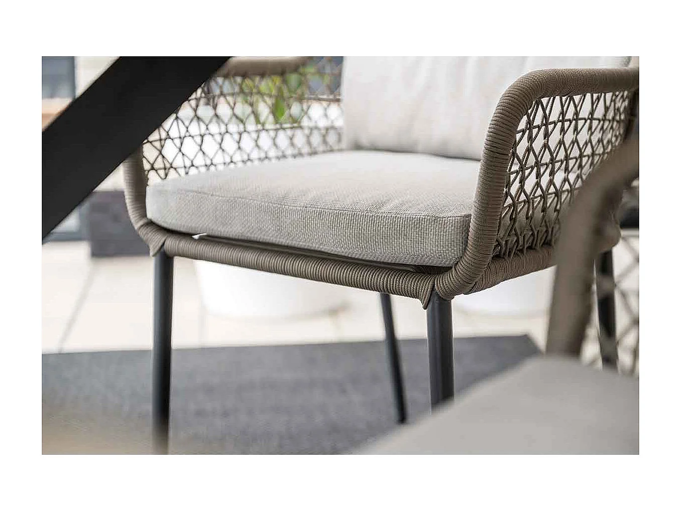 Garden Impressions chaise de jardin Pemba taupe