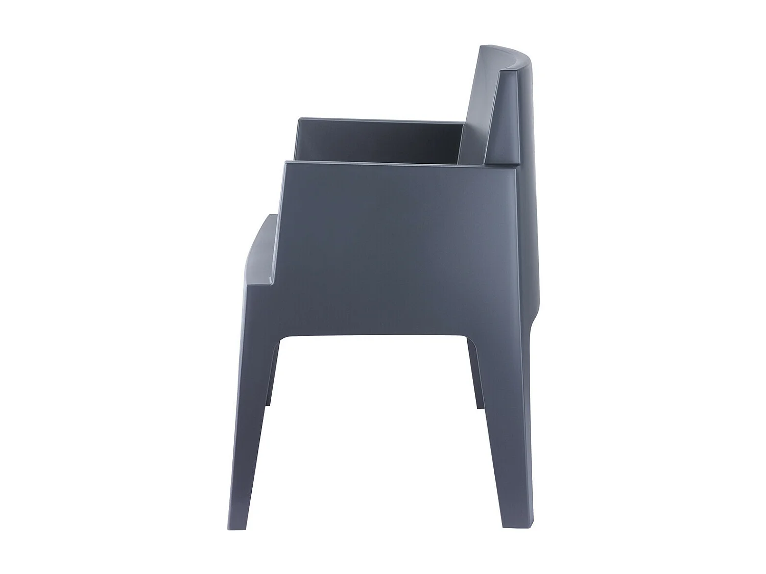 Chaise de jardin Garden Impressions Box 2 The Original pièces anthracite