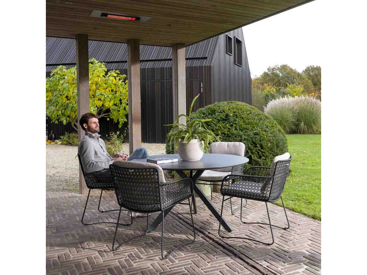 4 Seasons Outdoor Aprilla tuinstoel - antraciet