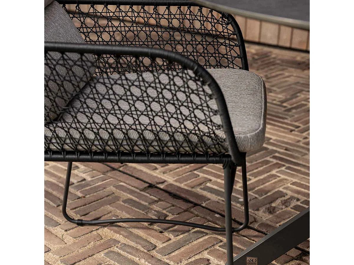 4 Seasons Outdoor Aprilla tuinstoel - antraciet