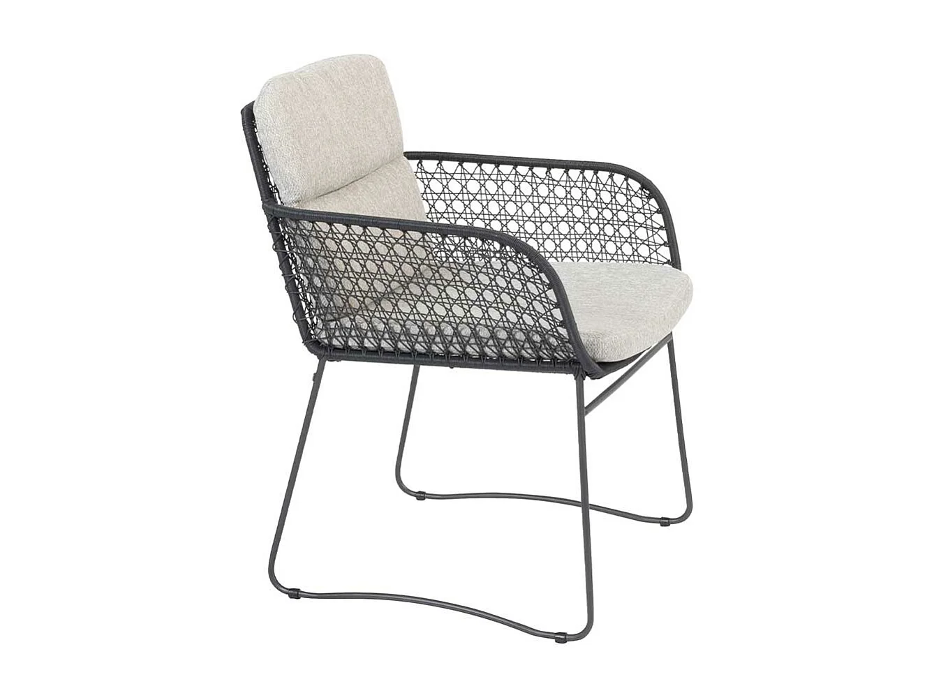 4 Seasons Outdoor Aprilla tuinstoel - antraciet