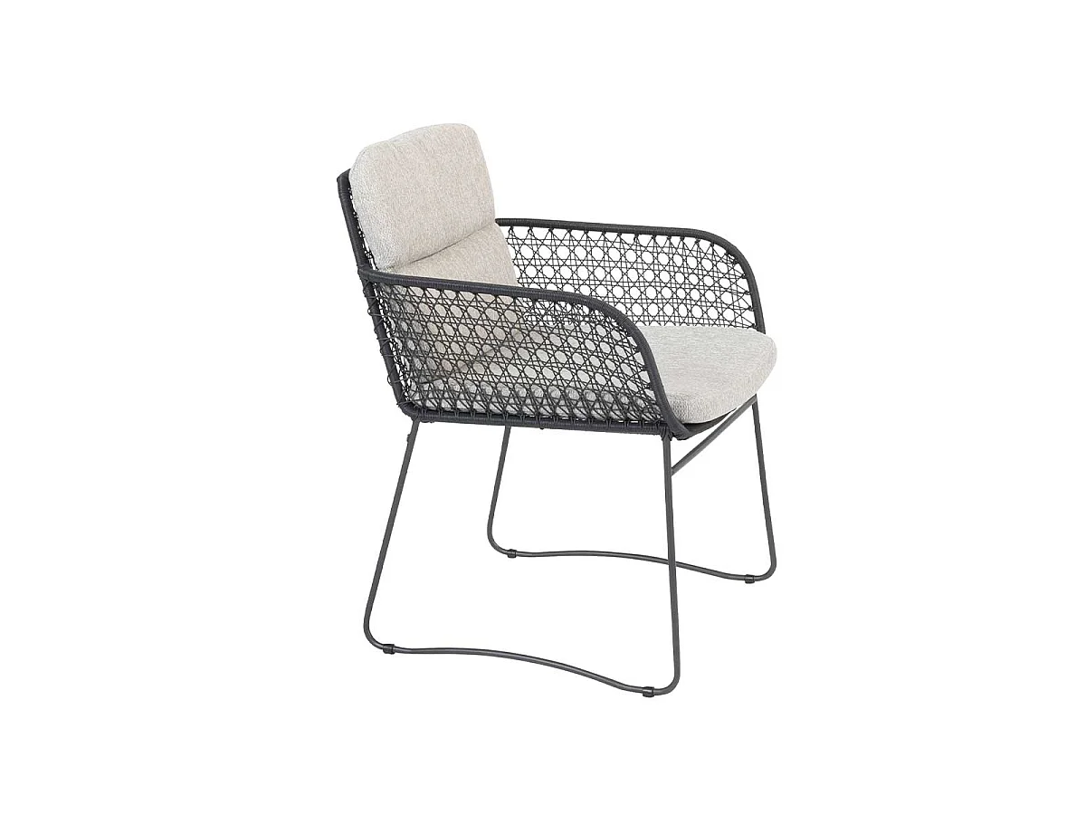 4 Seasons Outdoor Aprilla tuinstoel - antraciet
